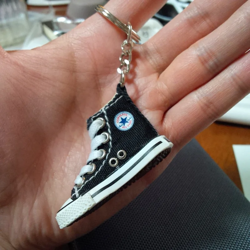 converse keychain shoe