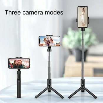 

Mini Selfie Stick Bluetooth Remote Control Extendable Wireless Phone Holder with Tripod For iOS/Android High Quality