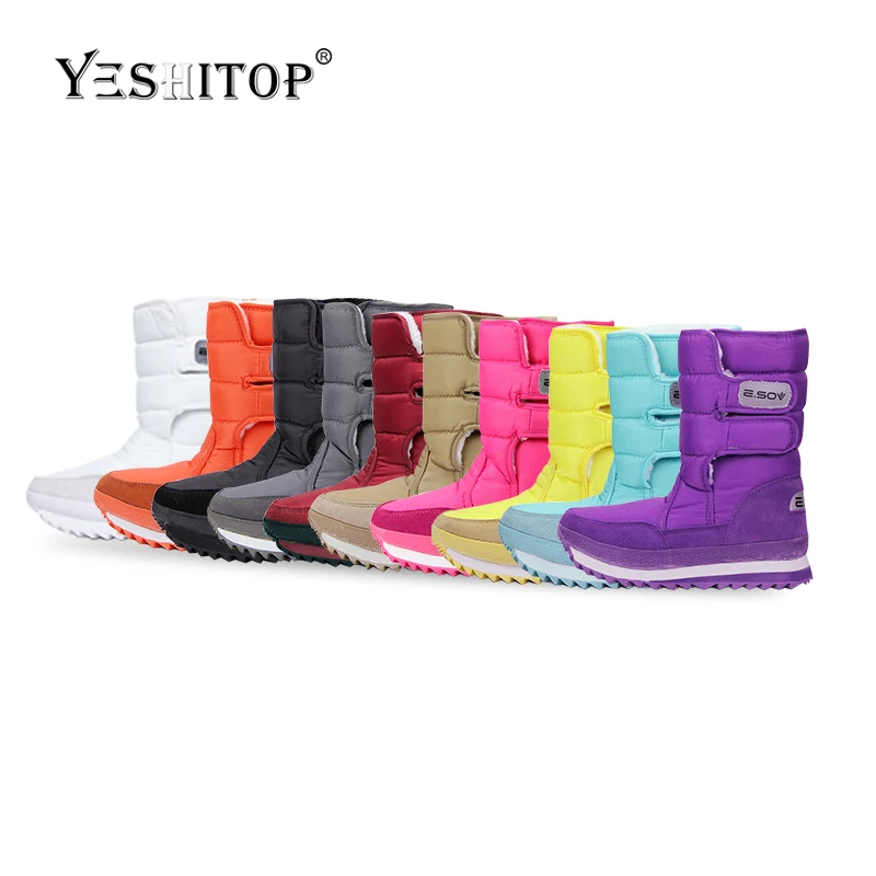 Brand Fashion Warm winter Snow boots for Women women snow boots