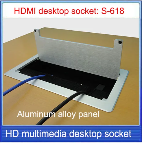 Настольная розетка/Скрытая/HDMI VGA сетевой интерфейс информационный выход/офисный
