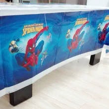 108cm*180cm Spiderman Party Supplies Tablecloth For Kids Girls Favor Party Supplies Birthday Festival Minions Decoration masha and the bear pe rectangle printing tablecloth for event party supplies 108 180cm