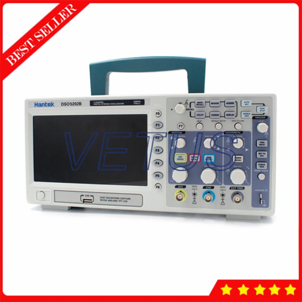 Hantek DSO5202B USB Portable oscilloscope with Bench type Digital