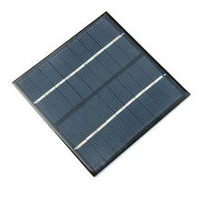 BUHESHUI 2W 9V Solar Cell Polycrystalline Solar Panel DIY Solar Charger For 6V Battery Solar System 115*115*3MM High Quality