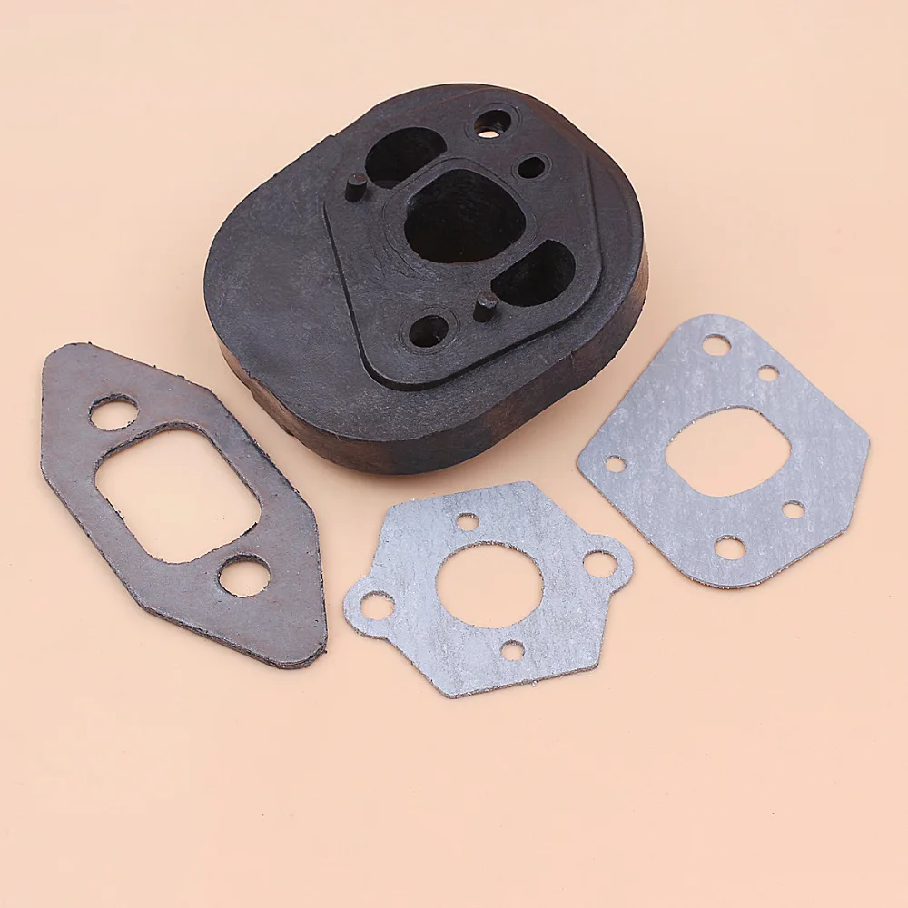 Intake Manifold Carburetor Gasket Kit for Partner Chainsaw 350 351 370 371 420 McCulloch MacCat 335 435 440 Chain Saw Spares Intake Manifold Carburetor Gasket Kit for Partner Chainsaw 350 351 370 371 420 McCulloch MacCat 335 435 440 Chain Saw Spares