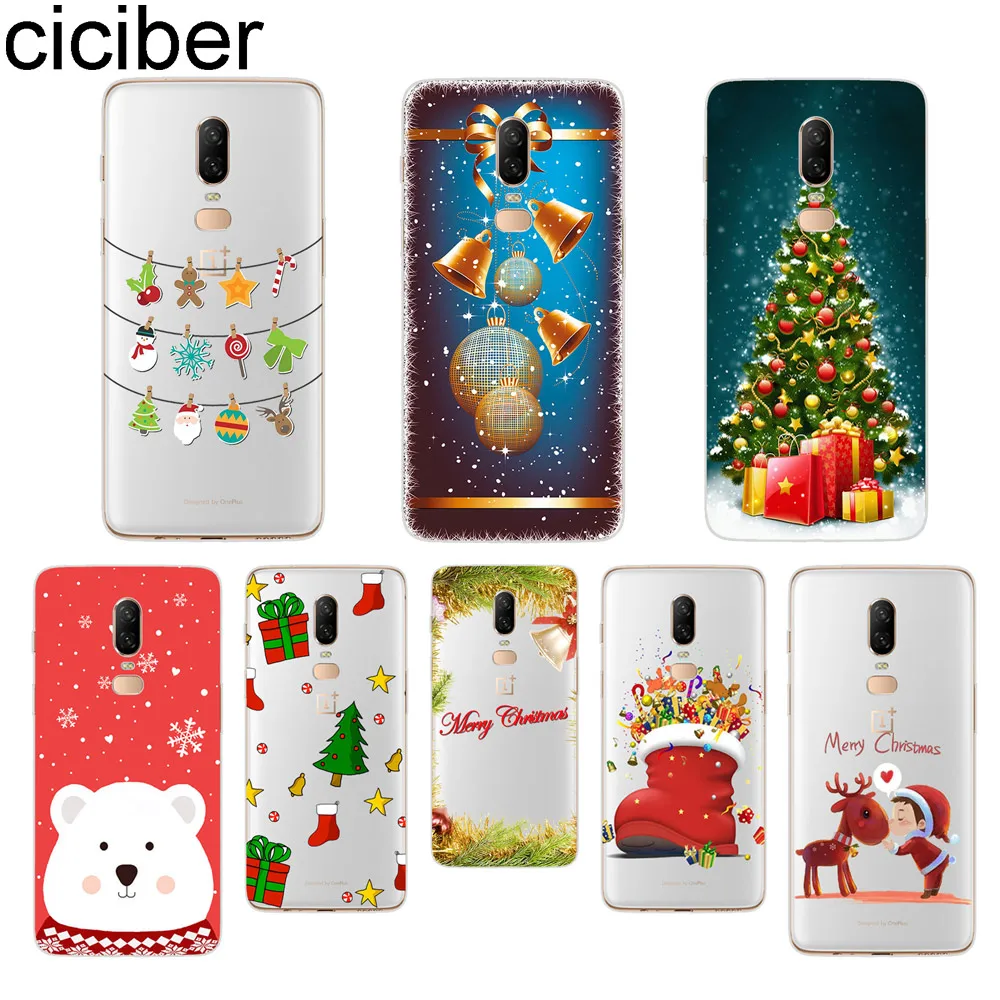 ciciber Merry Christmas Phone Case For font b Oneplus b font font b 7 b font