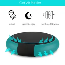 Автомобильный очиститель воздуха с фильтром, портативный usb-очиститель для путешествий, формальдегид, сигарета, дым, запах, бактерии, очищающий, Pm2.5, очиститель