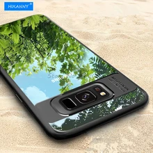 

Transparent Protect Phone Cases For Samsung Galaxy S8 case Luxury pc soft back cover For Samsung Galaxy S8 PLUS case