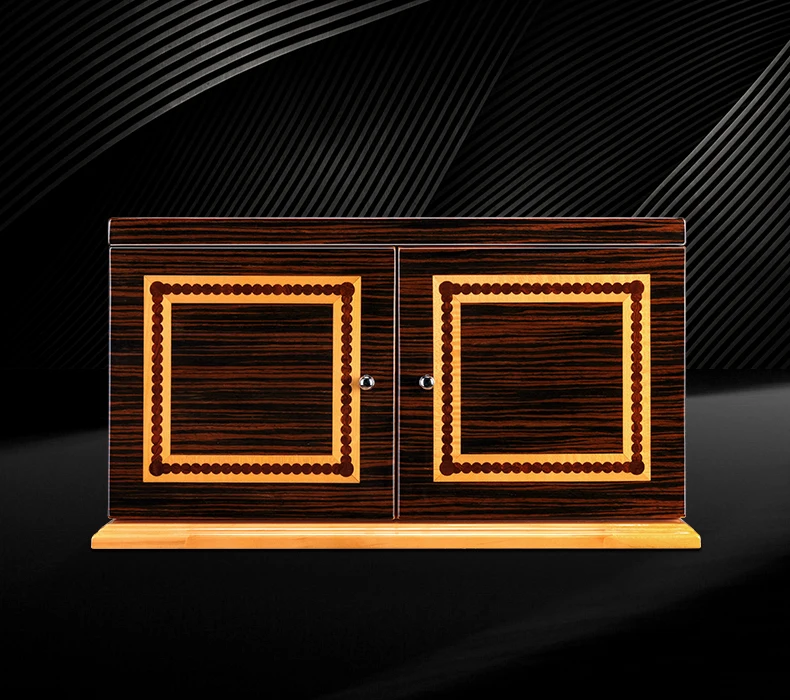 Сигара humidor три пола большой емкости сигара увлажняющая коробка CA-1028