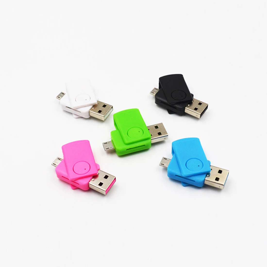 Mini USB Card Reader OTG Micro USB TF Card USB 2 0 Memory Card Adapter High 2