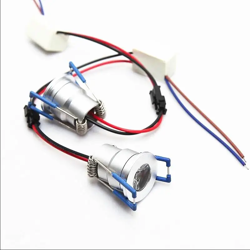 9 шт./лот DC12V 1 Вт светодиодный мини светильник Bridgelux чип водонепроницаемый IP65