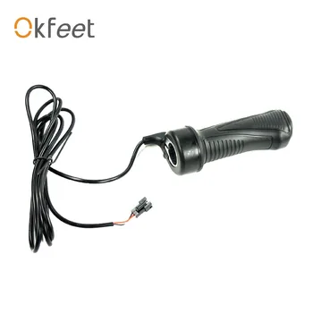 

Okfeet Wuxing 20X Throttle Electrical Bicycle Part Right Handle Thumb Twist Throttle for Ebike Conversion Kit
