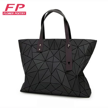 

2019 Luxury Luminous Handbags Women Bags Designer Geometry Folding Women Messenger Bags Ladies Shoulder Bags Tote sac a main