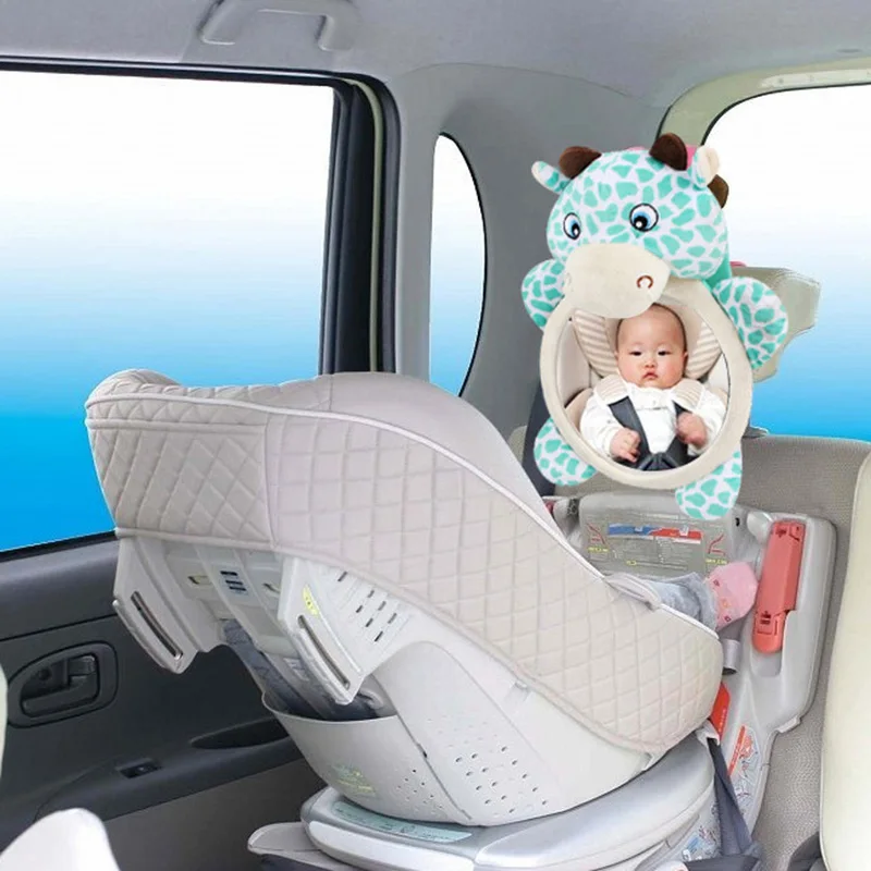 Baby Toy Stuffed Plush Toddler Car Seat Fish Mirror Stroller Hanging Newborn Rattles Educational Toys 0~12 Months BB3105 (8)