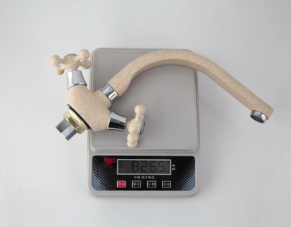 Frap Multicolor Spray Painting Kitchen basin Faucet Single hole Modern design two handle Cold and hot water tap F5408-7/8/10/21