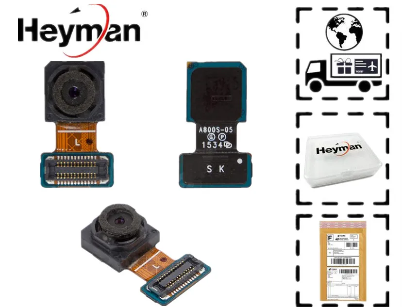 

Heyman Camera module for Samsung Galaxy J7 (2016) SM-J710F, A3,SM-A310F Front Facing Camera flat cable Replacement parts