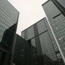 Утепленная двойной кожи Стекло Шторы стены съемный офисные перегородки Системы