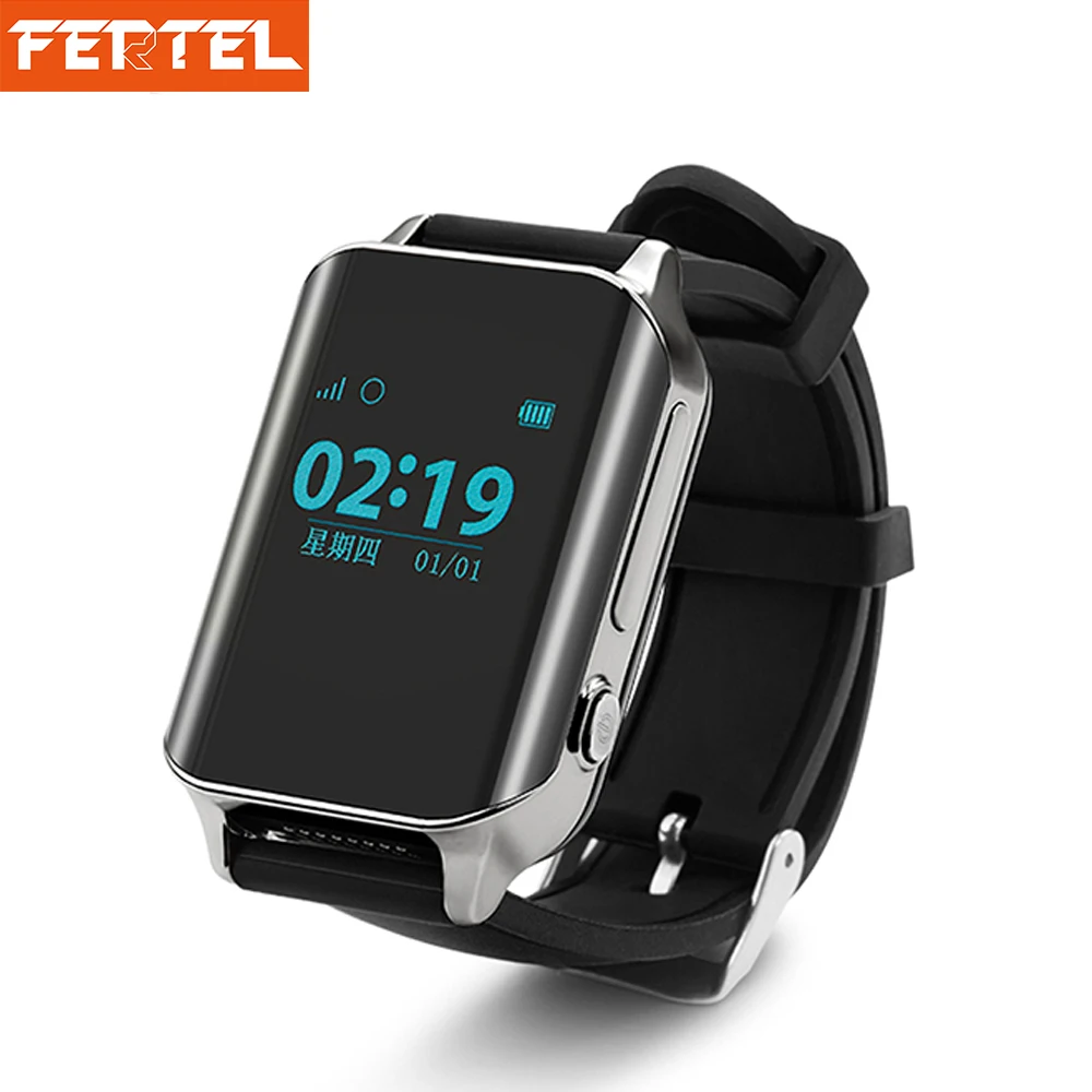 

GPS Kid Smart Watch Support Heart Rate GSM/SIM card/ SOS Emergency Call Built-in Speaker Larger Screen Designed for Elderly