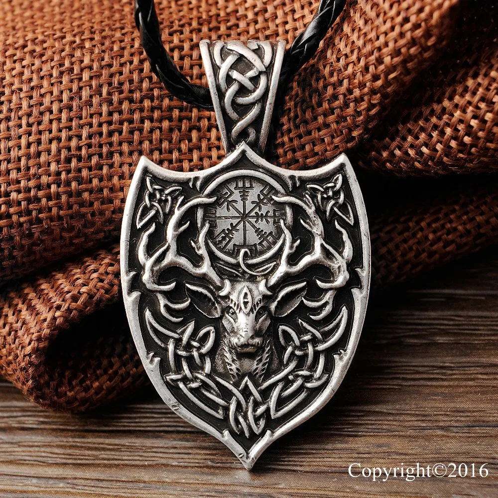 1 шт. подвеска в виде двух оленей|pendant antique|pendant leather necklacenecklace pendant design |