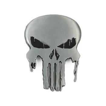 

Pewter Finish Punisher Belt Buckle