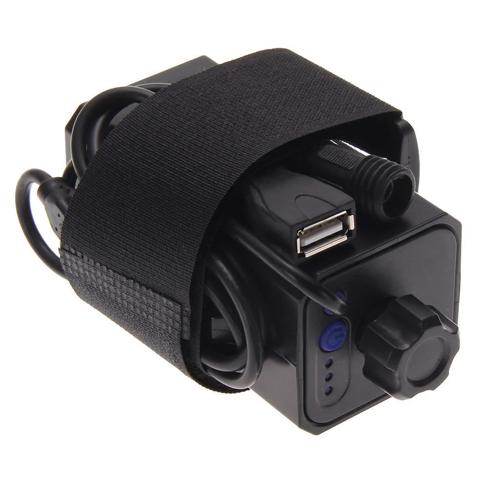 

8.4V 4 Pcs 18650 Battery Pack Case Waterproof Batteries Holder Storage Box House Cover for Bicycle Bike Lamp YA88
