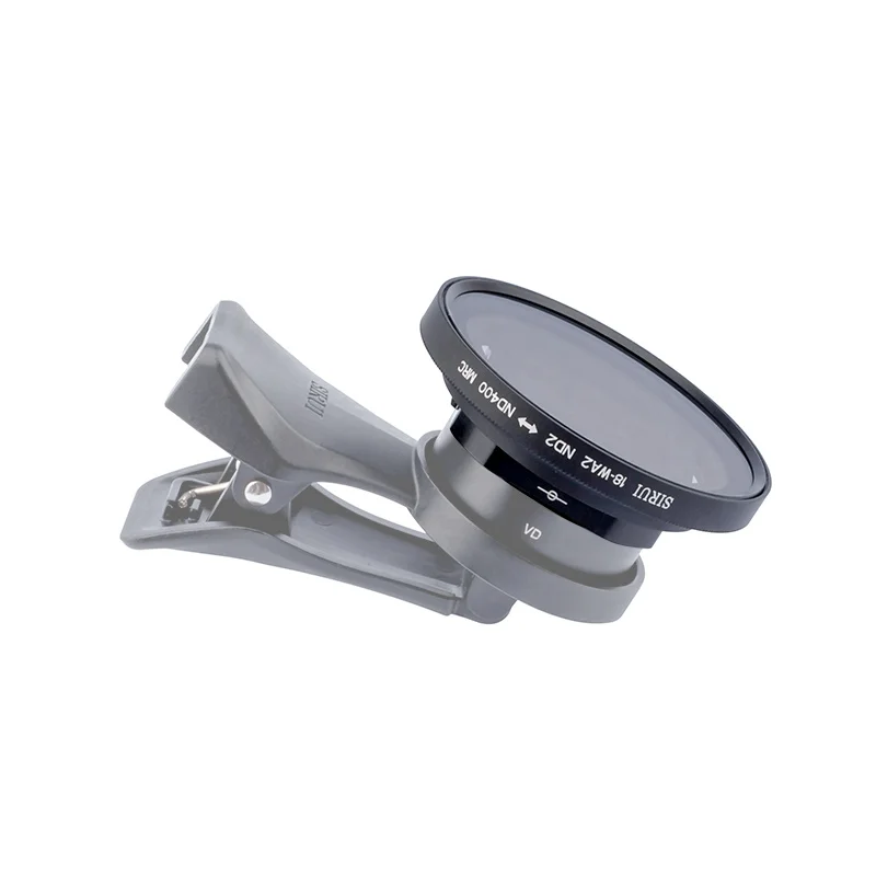 

New Sirui mobile phone adjustable ND mirror ND2-400 dimming Filter for 18mm wide-angle lens and sirui anamorphic lens