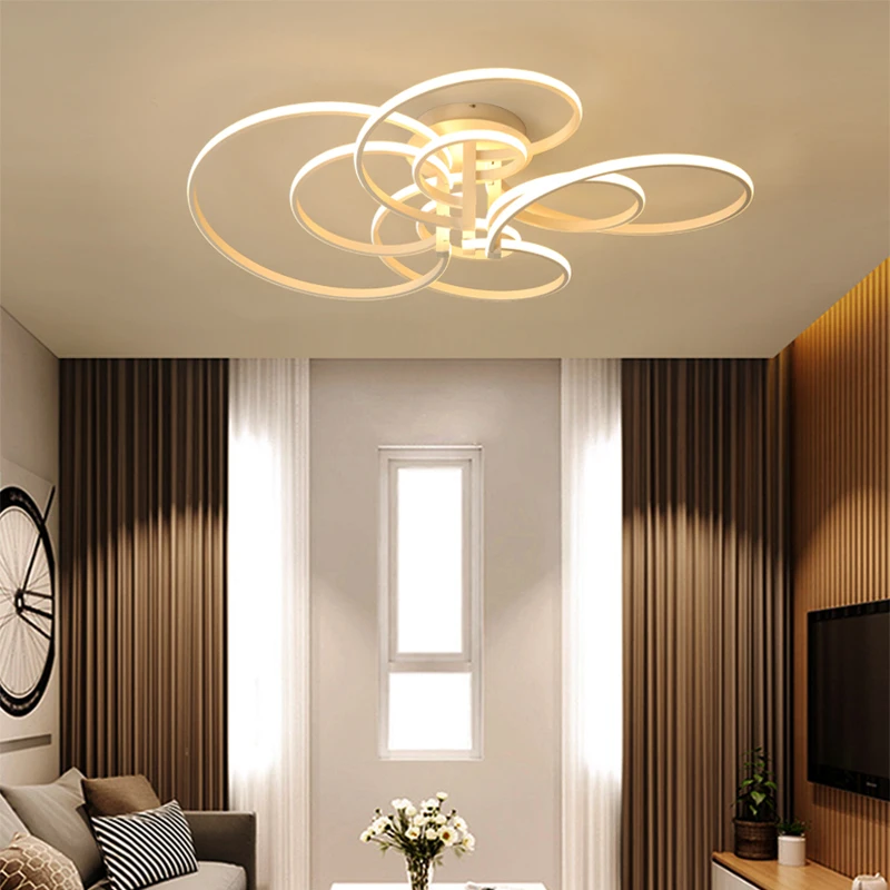Chandelierrec Лофт люстры Гостиная обеденная Bedroo AC90-260V современный светодио дный