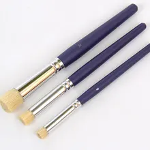 Pebeo щетина щетки масла/акрил/Гуашь/ткани/деко трафарет под краску щетка собственными руками Сделай Сам шариковая ручка Текстильные пигментные 3 шт./компл