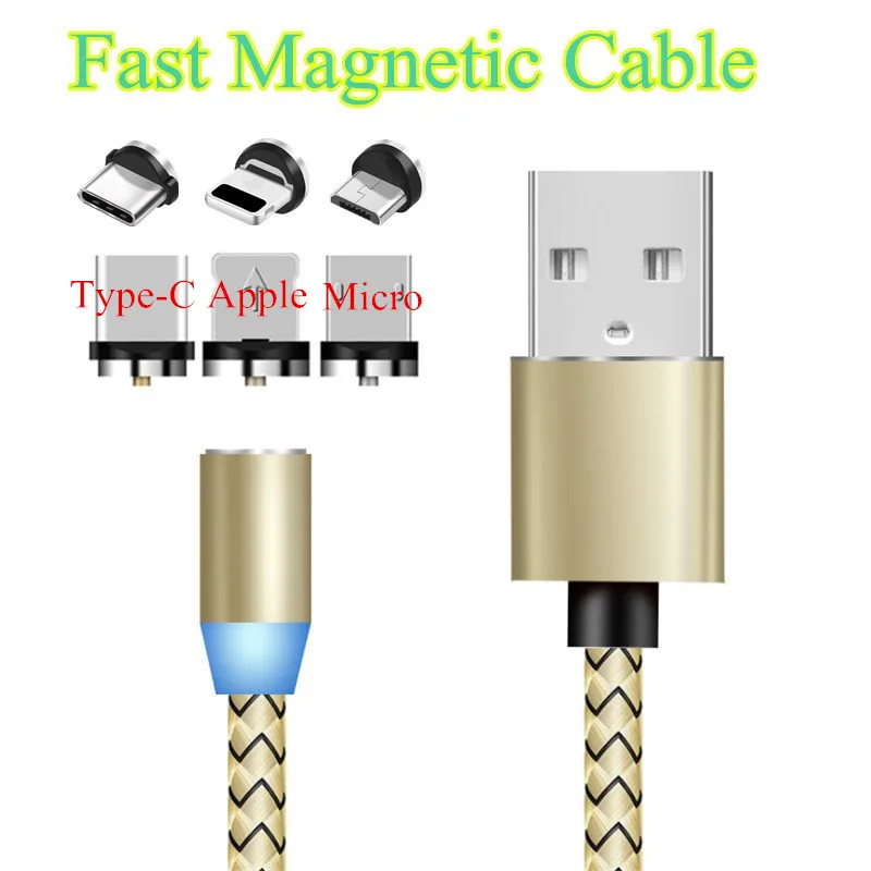 

For iphone Huawei Xiaomi Samsung Galaxy S10 S10e A6 A8 A7 J4 J6 Plus 2018 A30 A40 A50 A70 A80 A90 M30 Fast Magnetic Charge Cable