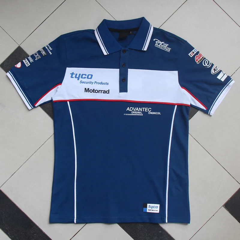 

Motorcycle Racing Motorbike motocross Moto T shirt Riding men short sleeve polo Breathable casual Clothes Driving Clothing