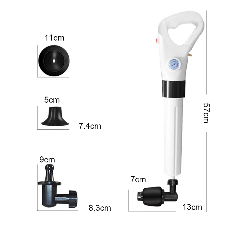 Вантузы для унитаза насос высокого давления Cleane power ful air blaster погружной земснаряд воздушный напольный дренажный бластер воздушный силовой дренажный бластер