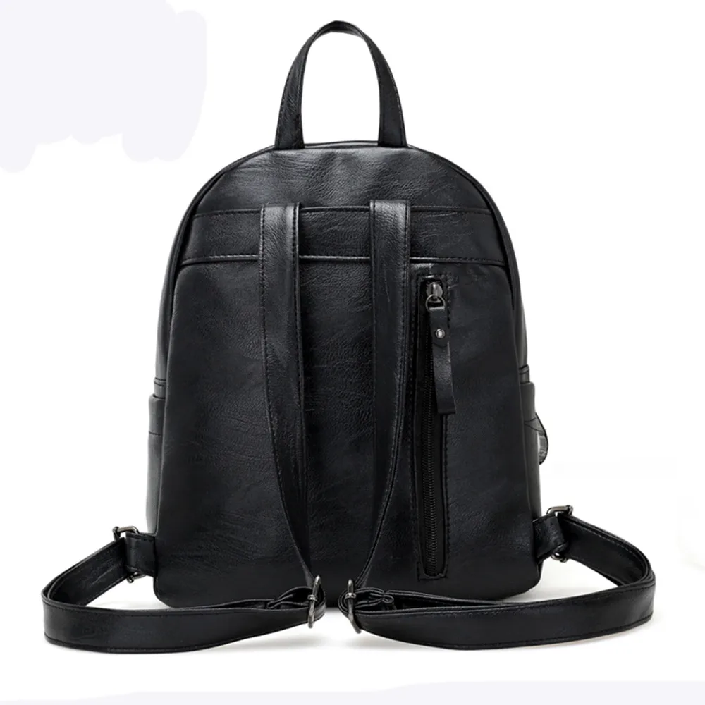 Женский рюкзак из искусственной кожи; школьная сумка для девочек; рюкзак для студентов; рюкзак с защитой от кражи; рюкзаки для путешествий; mochila feminina p