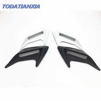 

2Pcs/Set High Quality ABS Plastic Sticker Car Side Air Flow Vent for amg renault captur jeep renegade tiguan mercedes w203