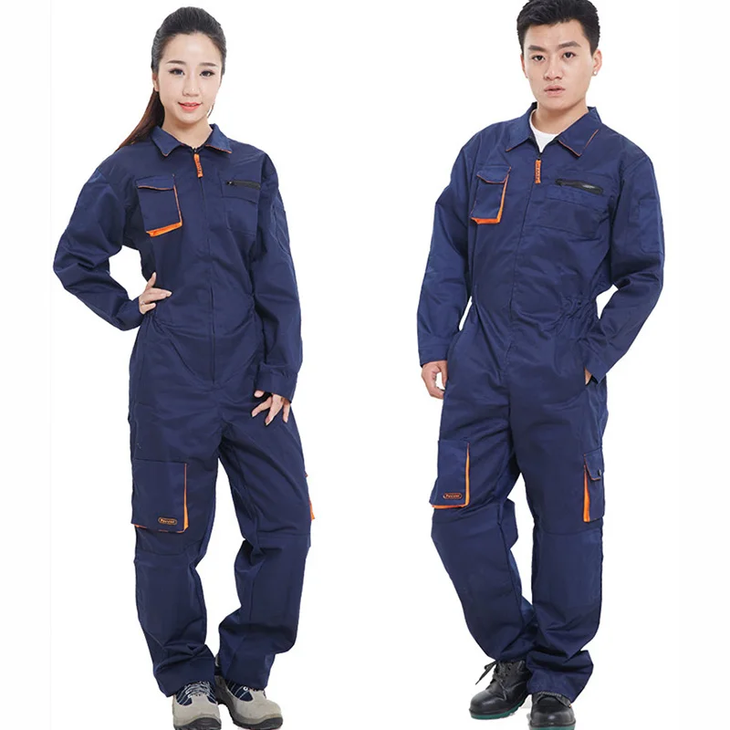 Work Clothing Men Women Long Sleeve Coveralls High Quality Overalls For ...