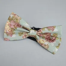 Винтаж зеленый пион мужские галстук-бабочка, Винтаж бабочкой, галстук, цветочный бант, цветочный галстук-бабочка, галстуки для мужчин, бабочка