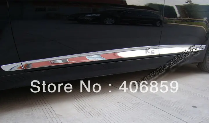 High quality ABS Chrome body side moldings side door decoration For 2011 KIA Optima/K5