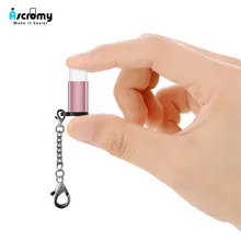 Ascromy Type C to Micro USB Converter Connector Adapter For Xiaomi Redmi Note 7 Pro Huawei P20 Lite Oneplus 6T One Plus 6 T 5 5T