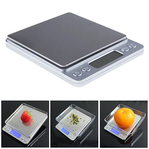 

2015 New 2000g/0.1g Jewelry Kitchen Baking Balance Precision Weight LED LCD Digital Scale Christmas  Gift  6LGM