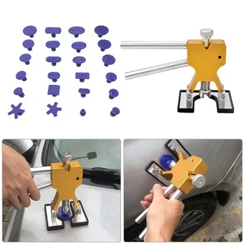 

Car Dent Repair Puller Kit Car Body Dent Removal Hand Repair Tool 24 Tabs Auto Body Paintless Dent Lifter Repair Tool