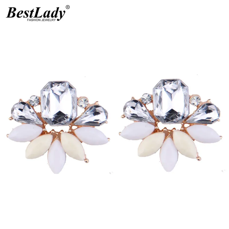 

Best lady New Fashion Statement Jewelry Cheap Stud Earrings For Women Bohemian Maxi Multicolored Wedding Earrings Hot Wholesale