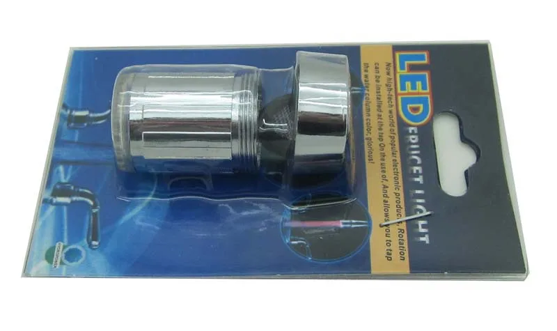 Chiclits LED Temperature Sensor Light Faucet Colorful Aerator Lights Kitchen Intelligent Recognition Shower Tap Lamp (7)