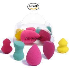 Mini Cosmetics Puff Makeup Sponges 5pcs/set Bigger in Water Miss Gorgeous Makeup Blender Flawless Foundation Powder Liquid Cream : image Mini Cosmetics Puff Makeup Sponges 5pcs/set Bigger in Water Miss Gorgeous Makeup Blender Flawless Foundation Powder Liquid Cream