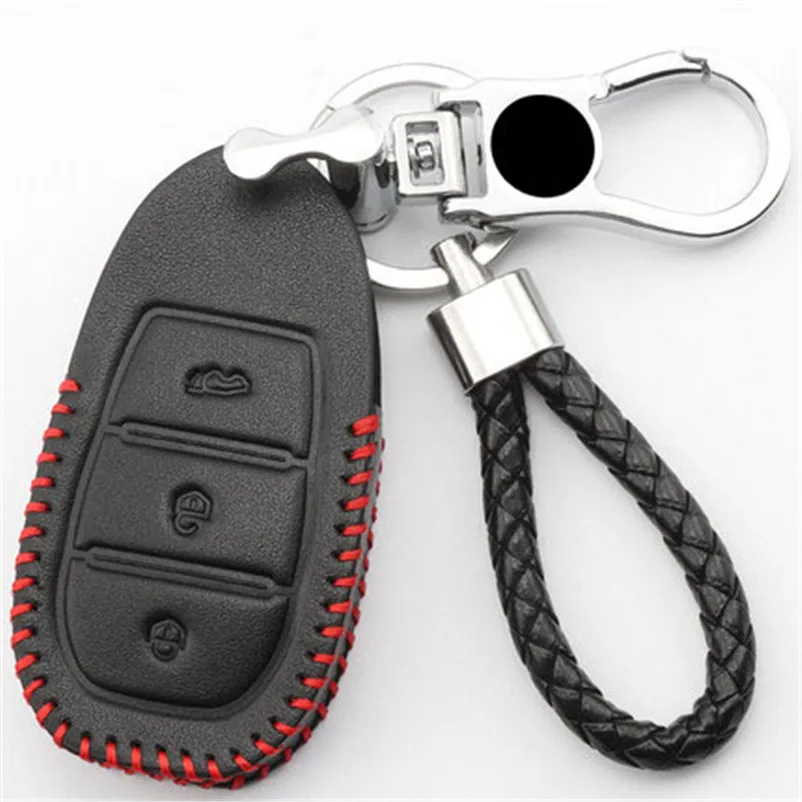 Кожаный чехол для ключа автомобиля Zotye Coupa T600 coupe Key cover|Футляр автомобильного