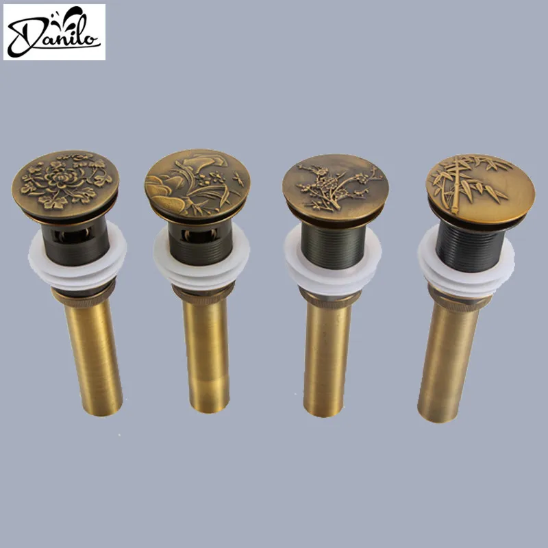 Variety High quality without overflow Bathroom Lavatory Sink Pop Up Drain With Bronze Finish bathroom parts faucet accessories Variety High quality without overflow Bathroom Lavatory Sink Pop Up Drain With Bronze Finish bathroom parts faucet accessories