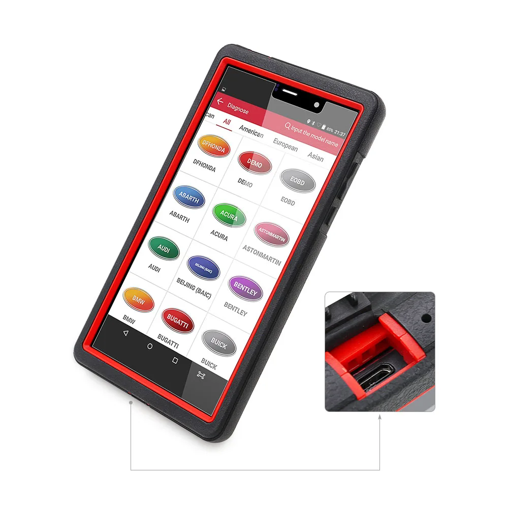 LAUNCH X431 Pro Mini OBD2 автомобильный сканер с поддержкой Wi Fi/Bluetooth полный диагностический
