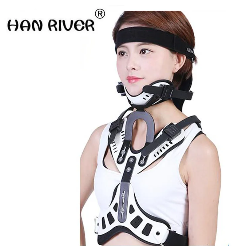 Adult head and neck and chest brace postoperative neck and chest neck