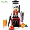 La pantalla táctil Digital libre de BPA de alta potencia programa automáticamente batidora mezcladora 3HP exprimidor procesador de alimentos batidora verde hielo ► Foto 1/6