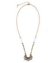 Famous Brand Jewelry 2015 New Arrival Designer Inspired i Style Lunette Long Pendant Necklace Fashion Accessories Wholesale