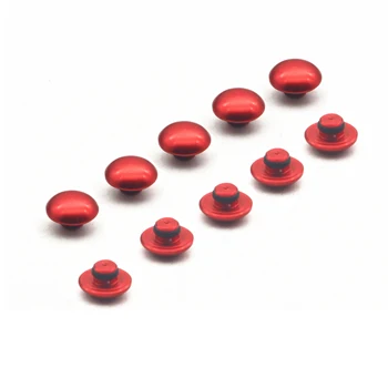 

10Pcs/lot Red Motorcycle Moto Aluminum Alloy Universal M10 10MM M8 8MM M6 6MM Hex Socket Bolt Screw Nut Head Cover Cap