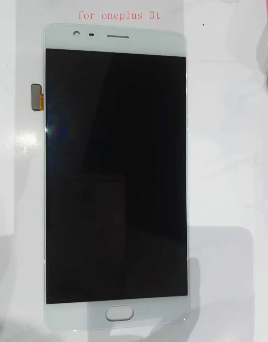 Для Oneplus 3T / Three T A3010 Amoled ЖК-дисплей + Сенсорное стекло дигитайзер в сборе сменный
