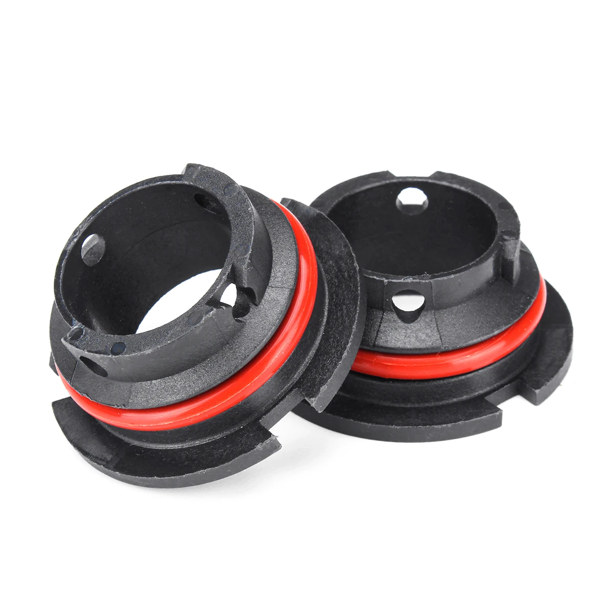 2Pcs Car LED Headlight Bulb Adapter Holder Base Sockets Retainer for H1 H3 H4 H7 H11 H13 9004 9005 2Pcs Car LED Headlight Bulb Adapter Holder Base Sockets Retainer for H1 H3 H4 H7 H11 H13 9004 9005